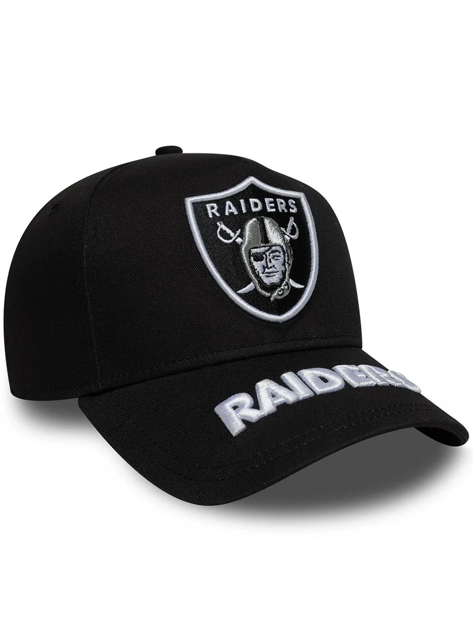 Kultowa czarna czapka z daszkiem Oakland Raiders w stylu west coast
