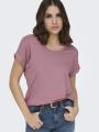 Koszulka Damska Fiolatowa Only OnlMoster S/S O-Neck Top Noos Jrs