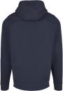 Bluza Z Kapturem Basic Męska Niebieska Build Your Brand BB008 No Logo