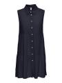 Sukienka Damska Granatowa Only OnlThea Nova S/L Vis Shirt Dress
