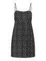 Sukienka Damska Na Ramiączkach Czarna Only OnlNova Life Vis Alexis Dress