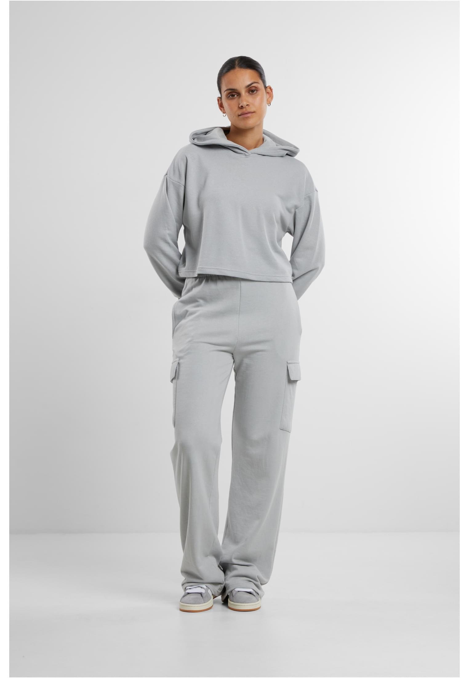 Bluza Z Kapturem Oversize Damska Szara Urban Classics TB6854
