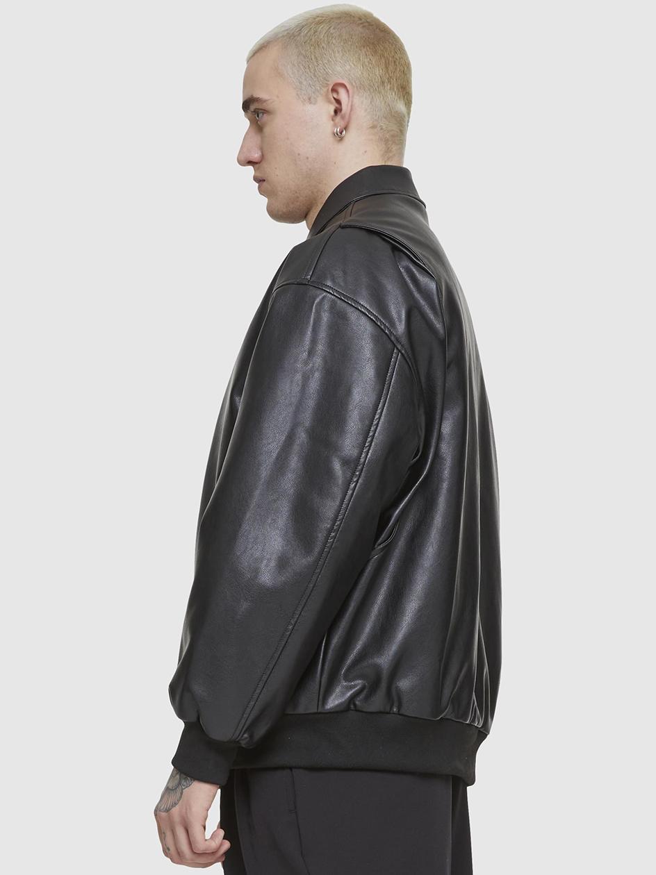 Kurtka Przejściowa Męska Czarna Urban Classics TB6914 Synthetic