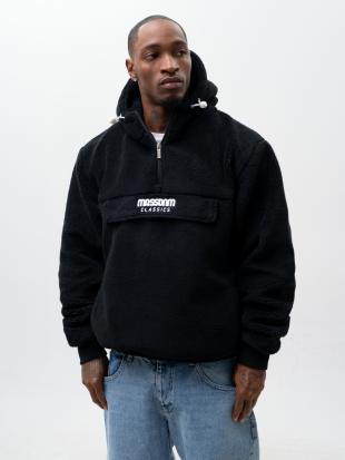 Kurtka Zimowa Kangurka Męska Czarna Mass Frontside 2.0