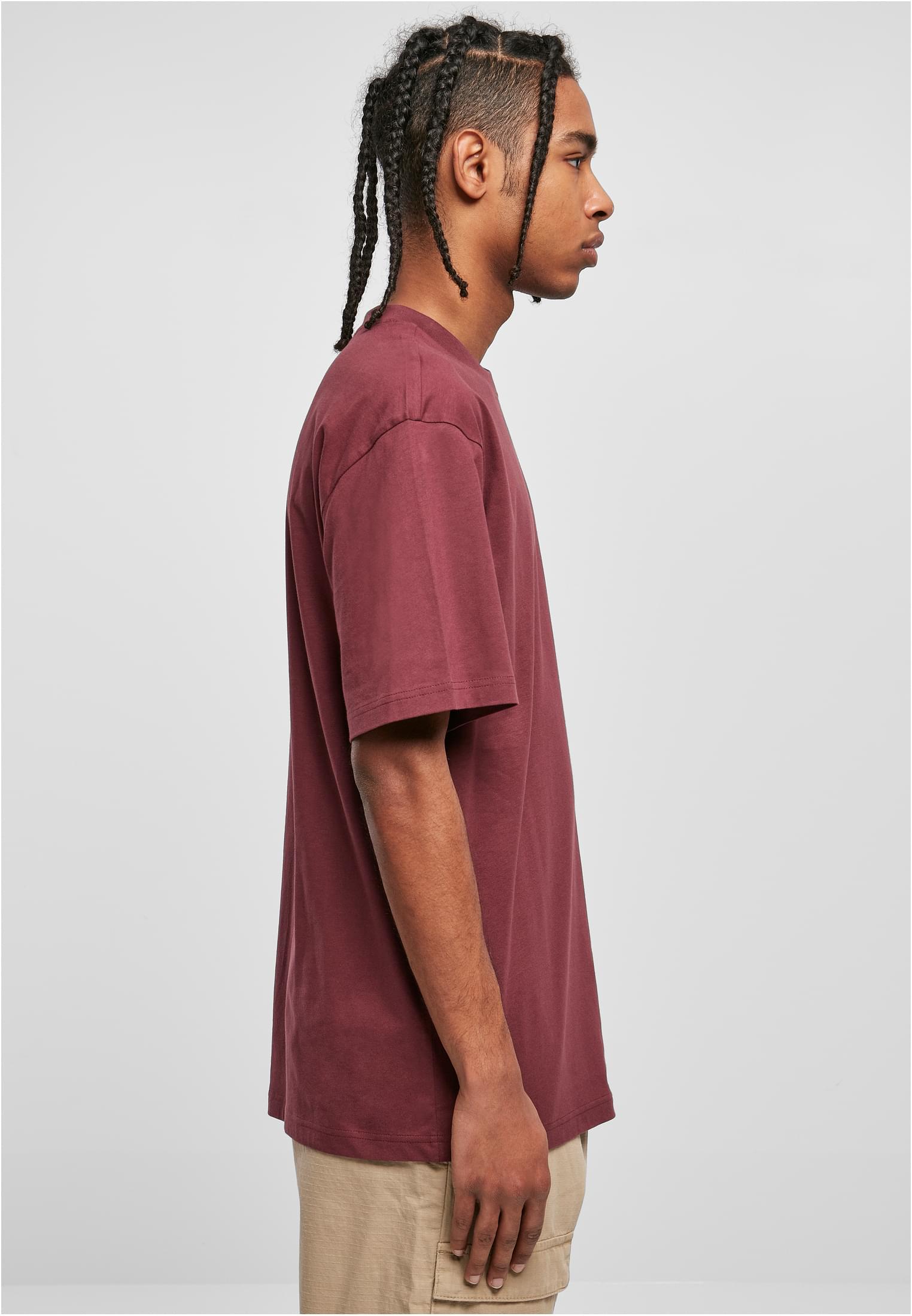 Koszulka T Shirt Męska Oversize Czerwona Urban Classics TB006