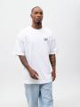 Koszulka Z Krótkim Rękawem Oversize Męska Biała Jigga Wear Laur