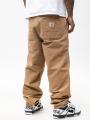 Spodnie Materiałowe Męskie Jasne Brązowe Carhartt WIP Simple Dearborn