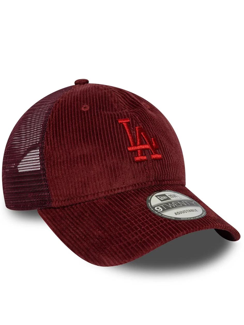 Czapka Z Daszkiem Czerwona Trucker New Era 9Twenty LA Los