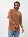 T-Shirt Oversize Męski Mocha Musse UrbanCity No Logo
