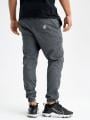 Spodnie Jeansowe Jogger Męskie Szare Jigga Crown
