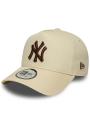 Czapka Z Daszkiem Kremowa New Era 9Forty NY New York Yankees MLB League Essential