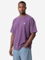 T-Shirt Oversize Męski Fioletowy Acid Sprany Jigga Wear Mini Crown