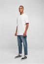 Spodnie Jeansowe Cropped Męskie Niebieskie TB5591 Urban Classics