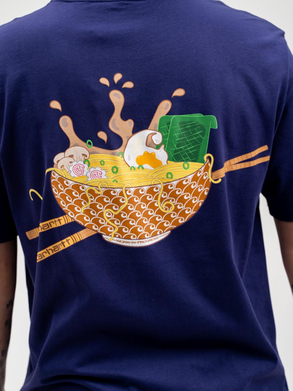 【Carhartt】 S/S NOODLE SOUP T-SHIRT Carhartt WIP S/S Noodle Soup T-Shirt Cotton Aura – Mañana