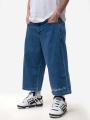 Krótkie Spodenki Jeansowe Baggy Niebieskie Mass Ninety Eight