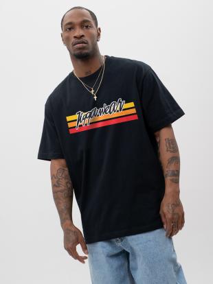 Koszulka Z Krótkim Rękawem Oversize Czarna Jigga Wear