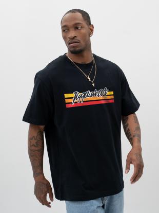 Koszulka Z Krótkim Rękawem Oversize Czarna Jigga Wear
