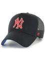 Czapka Z Daszkiem Trucker Czarna 47 Brand NY New York Yankees MLB Ballpark
