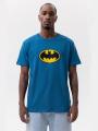 Koszulka Z Krótkim Rękawem Męska Turkusowa MyStars Batman Print
