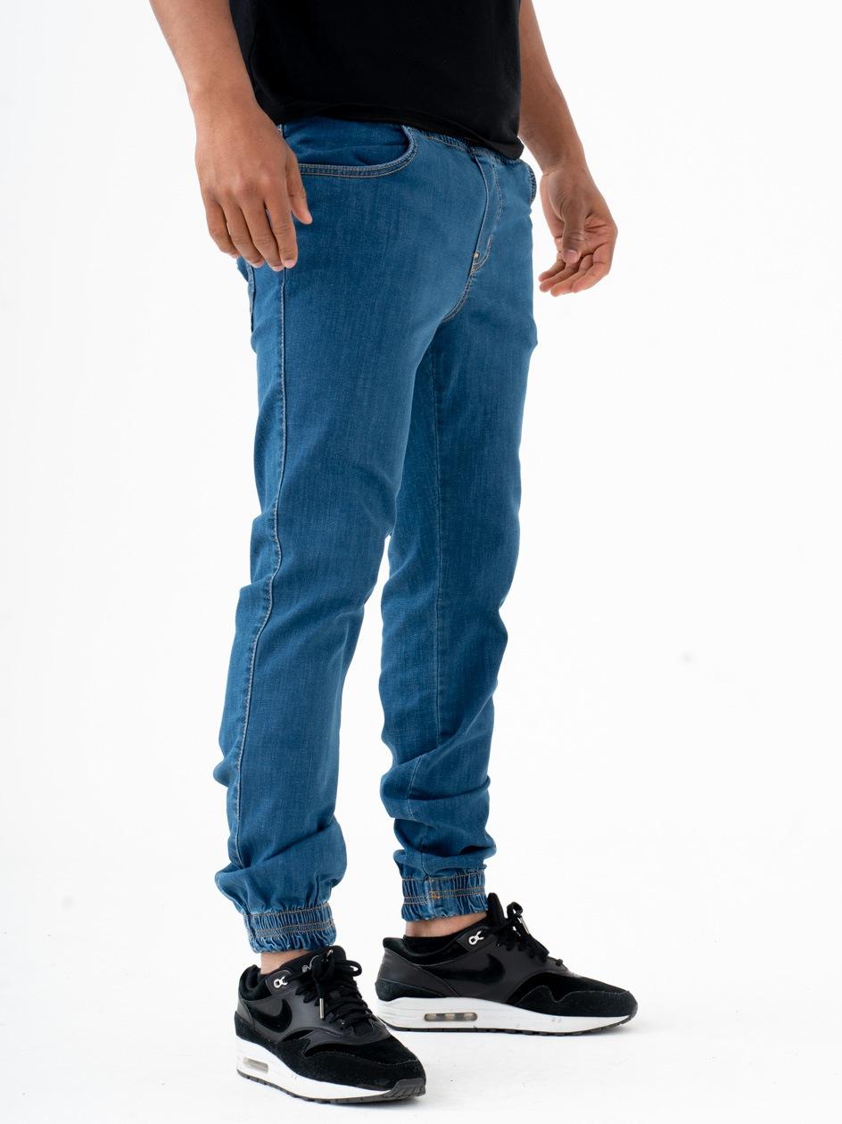 JIMWAG NYA KINT 2色セット Spodnie Jeansowe Jogger Męskie Niebieskie Jigga Crown