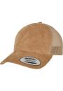 Czapka Z Daszkiem  Trucker Brązowa Flexfit 6606SU 