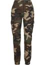 Spodnie Materiałowe Cargo Damskie Camo TB3047 Urban Classics