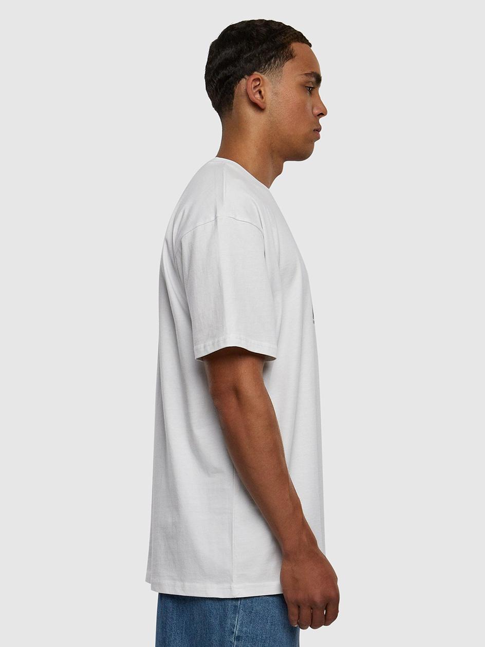 Koszulka T Shirt Męska Oversize Biała Upscale MT2470