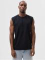 Bezrękawnik Tank Top Męski Czarny MyStars Basic