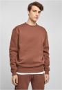 Bluza Bez Kaptura Męska Brązowa Urban Classics TB014E