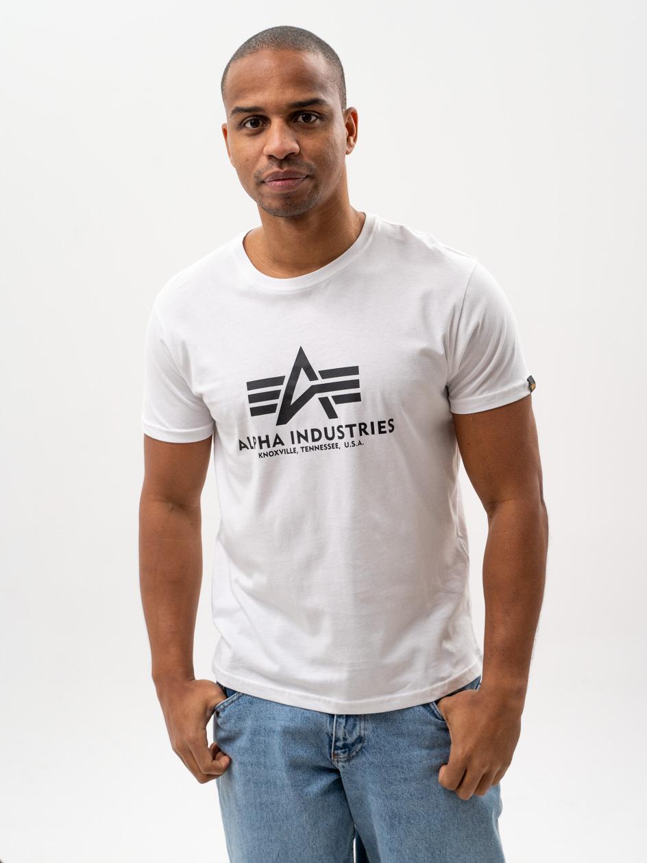 送料込★ALPHA INDUSTRIES★ Basic Ml 半袖Tシャツ Zestaw 2 T-Shirtów Męskiech Czarnych / Białych Alpha