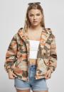 Kurtka Przejściowa Parka Oversize Damskie Camo TB3429 Urban Classics