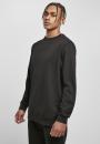 Bluza Bez Kaptura Basic Męska Czarna Build Your Brand BB003 No Logo