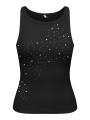 Damski Top Czarny Only OnlFiliz S/L Stone