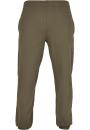 Spodnie Dresowe Basic Męskie Zielone Build Your Brand BB002 No Logo