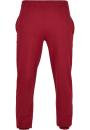 Spodnie Dresowe Basic Męskie Czerwone Build Your Brand BB002 No Logo