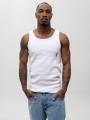 Tank Top Męski Biały Jigga Wear Small Name