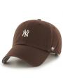 Czapka Z Daszkiem Brązowa Dad Hat 47 Brand NY New York Yankees Clean Up Base Runner
