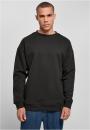 Bluza Bez Kaptura Męska Czarna Build Your Brand BY075 No Logo