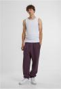 Spodnie Dresowe Męskie Fioletowe Build Your Brand BY286 No Logo