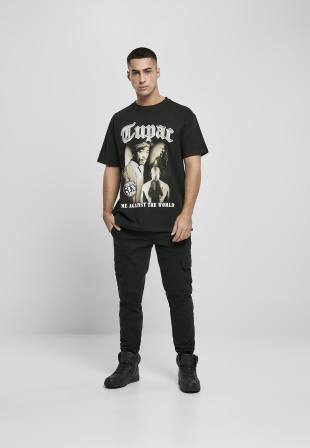 Koszulka T Shirt Męska Czarna Upscale MT1809 Tupac