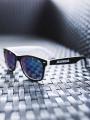 Okulary Przeciwsłoneczne Wayfarer Czarne / Białe / Niebieskie Jigga Wear Z Filtrem UV 400 Name Contrast