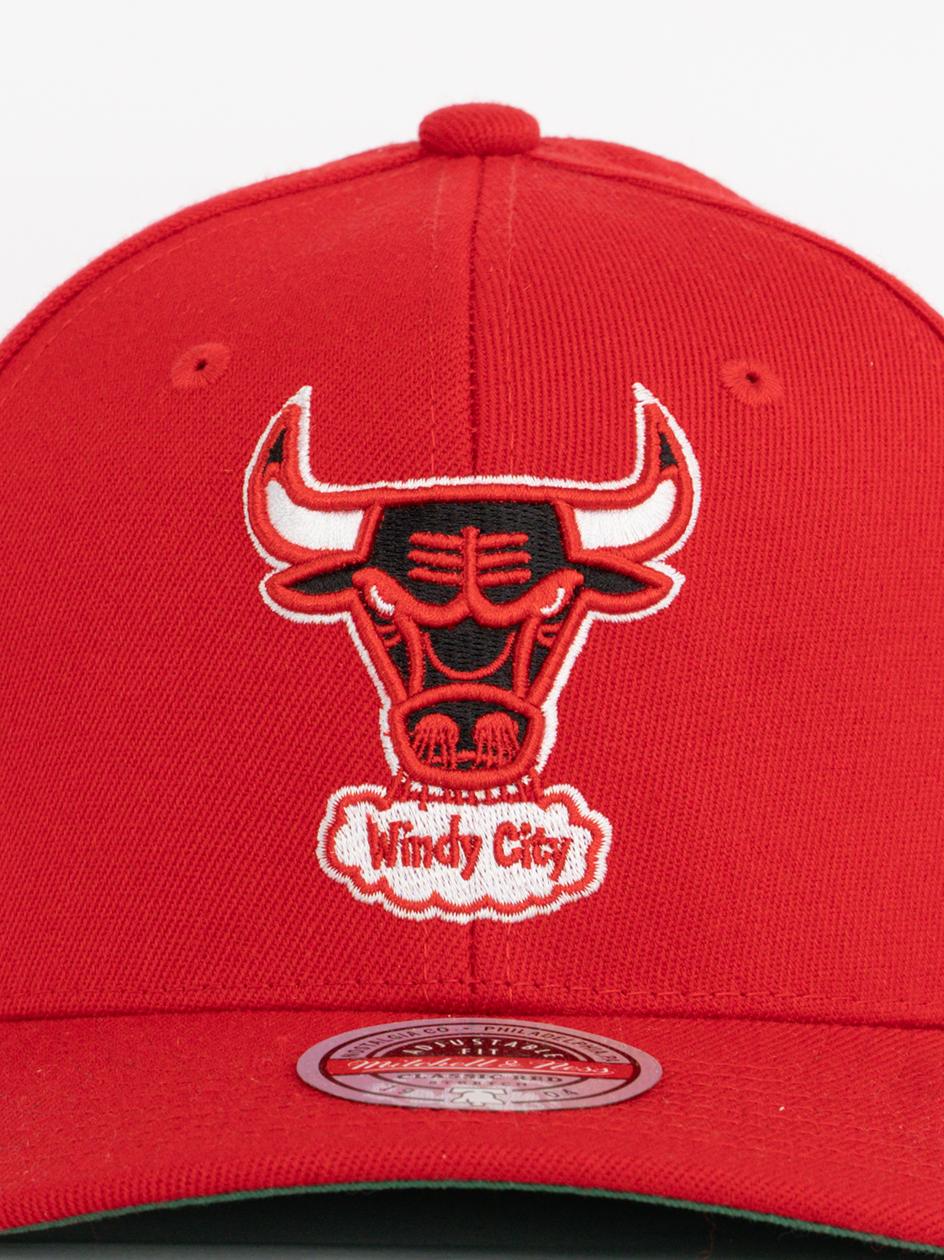 【Mitchell&Ness】シカゴブルズHWC Wildstyle Dad Strapback Mitchell & Ness CHICAGO BULLS CORD DAD STRAPBACK HWC Black