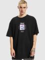 Koszulka T Shirt Męska Czarna Upscale MT1896