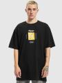 Koszulka T Shirt Męska Czarna Upscale MT1897