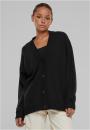 Sweter Damski Czarny  Cardigan Oversize Urban Classics TB6079