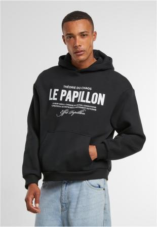 Bluza Z Kapturem Czarna Męska Upscale Theorie Du Chaos MT3419