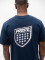 Koszulka Z Krótkim Rękawem Męska Granatowa Prosto Big Shield