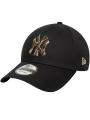 Czapka Z Daszkiem 9Forty Czarna New Era MLB Outline Camo New York Yankees