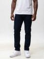 Spodnie Jeansowe Męskie Granatowe MyStars Straight
