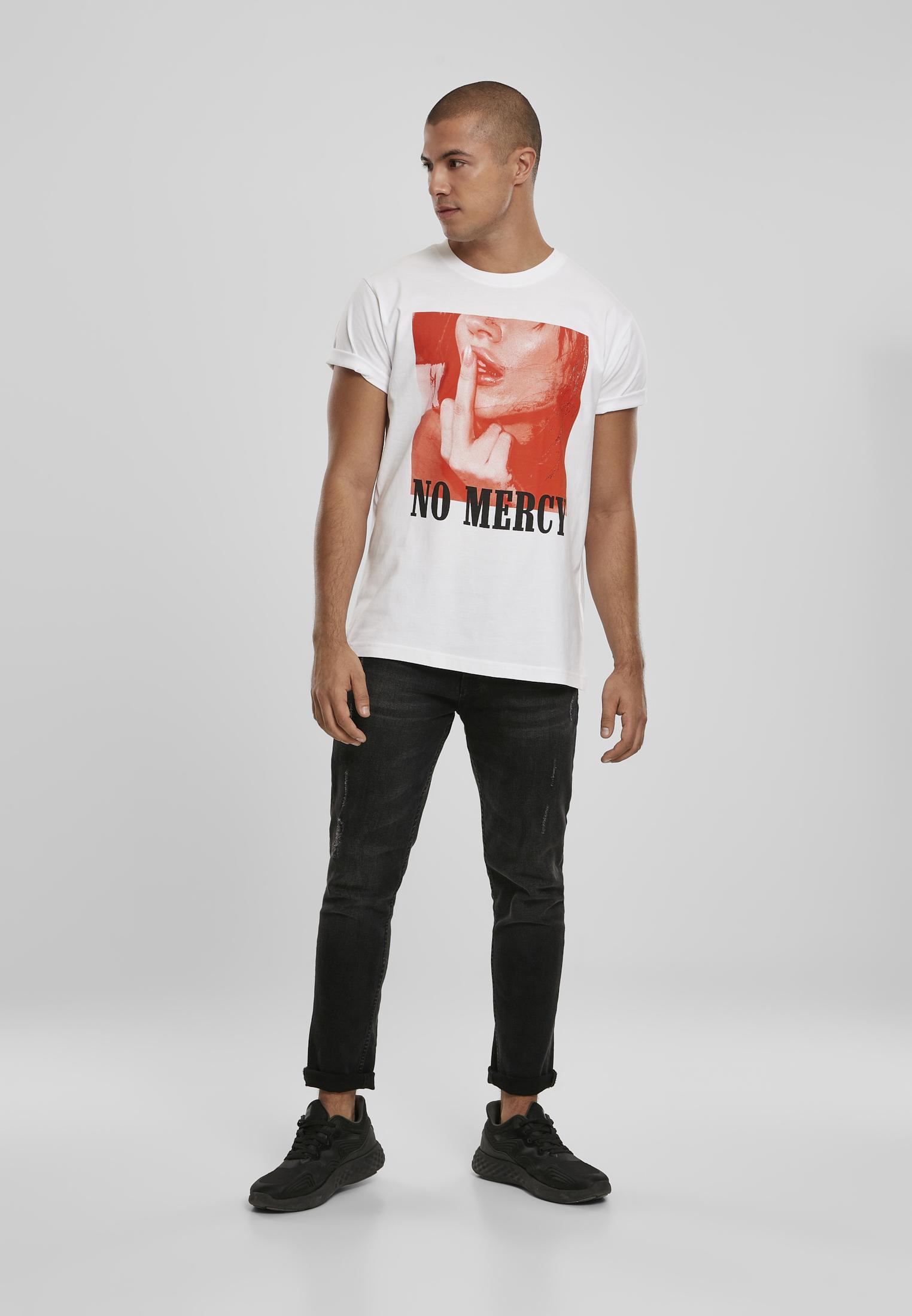 Mister Tee „No Mercy“ Herren T-Shirt – Lässiges Design Mit Humorvoller Botschaft, Hoher Tragekomfort